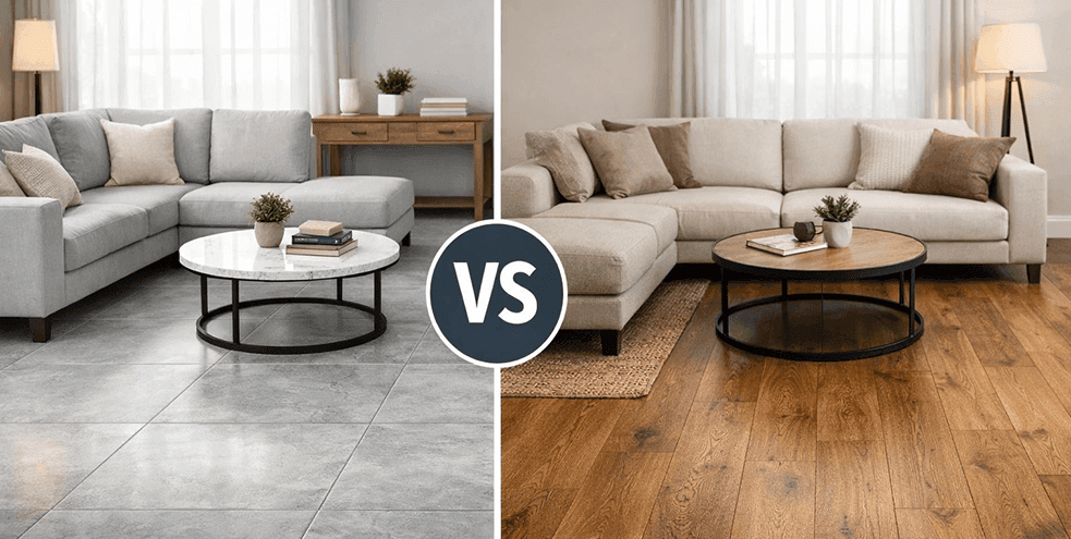 Hardwood vs. Tile Flooring: Which Is Right for You